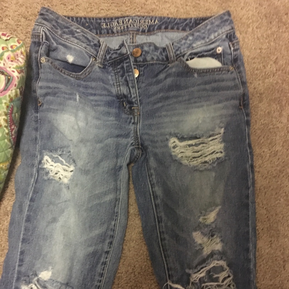 Boyfriend fit Crop jeans